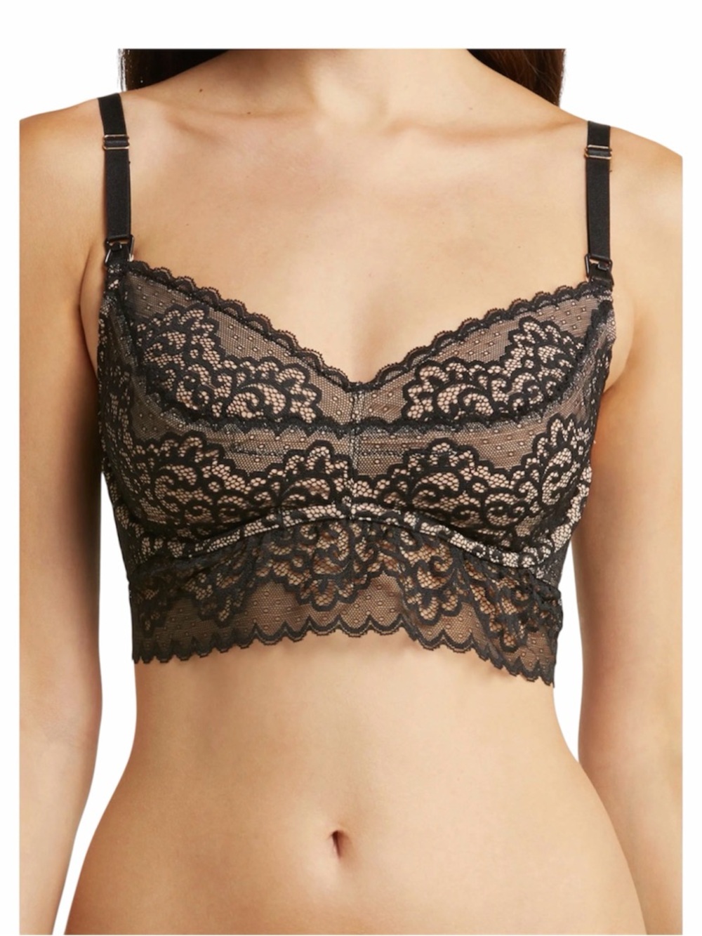 Dairy Fairy Ayla Luxury Lace Nursing + Handsfree Pumping Bra SMALL